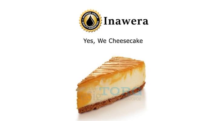 Изображение Ароматизатор Inawera Yes, We Cheesecake Ароматизатор Inawera Yes, We Cheesecake